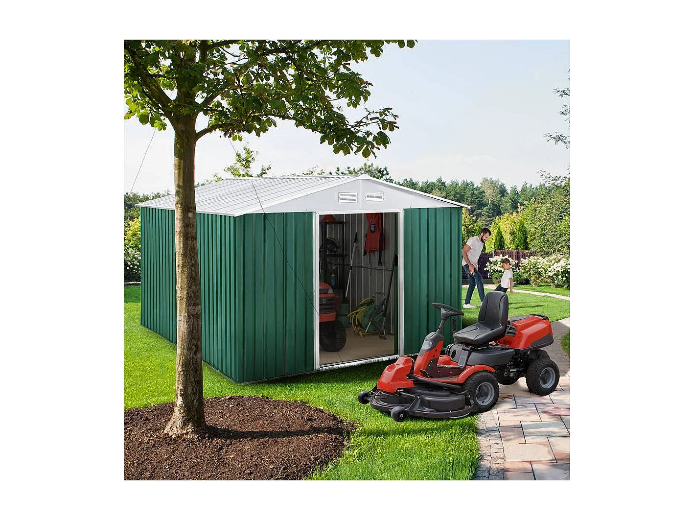 Caseta Metálica "ROSAS" 7,06 m²