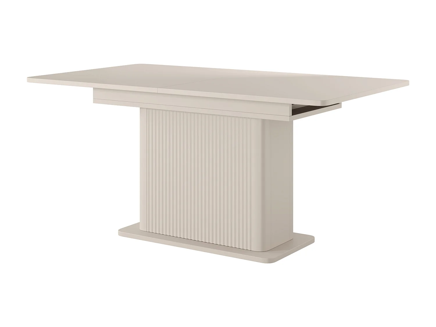 Ausziehbarer Tisch, 160–200 x 90 x 75,4 cm