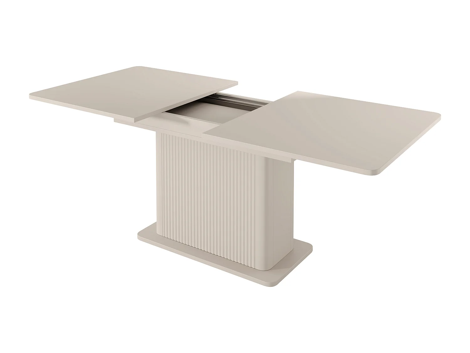 Ausziehbarer Tisch, 160–200 x 90 x 75,4 cm