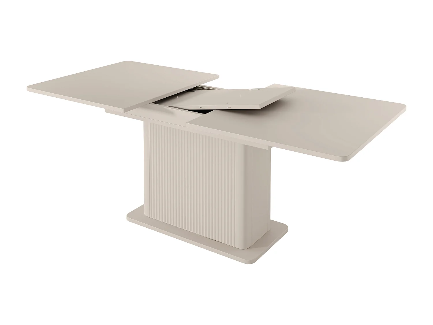 Ausziehbarer Tisch, 160–200 x 90 x 75,4 cm