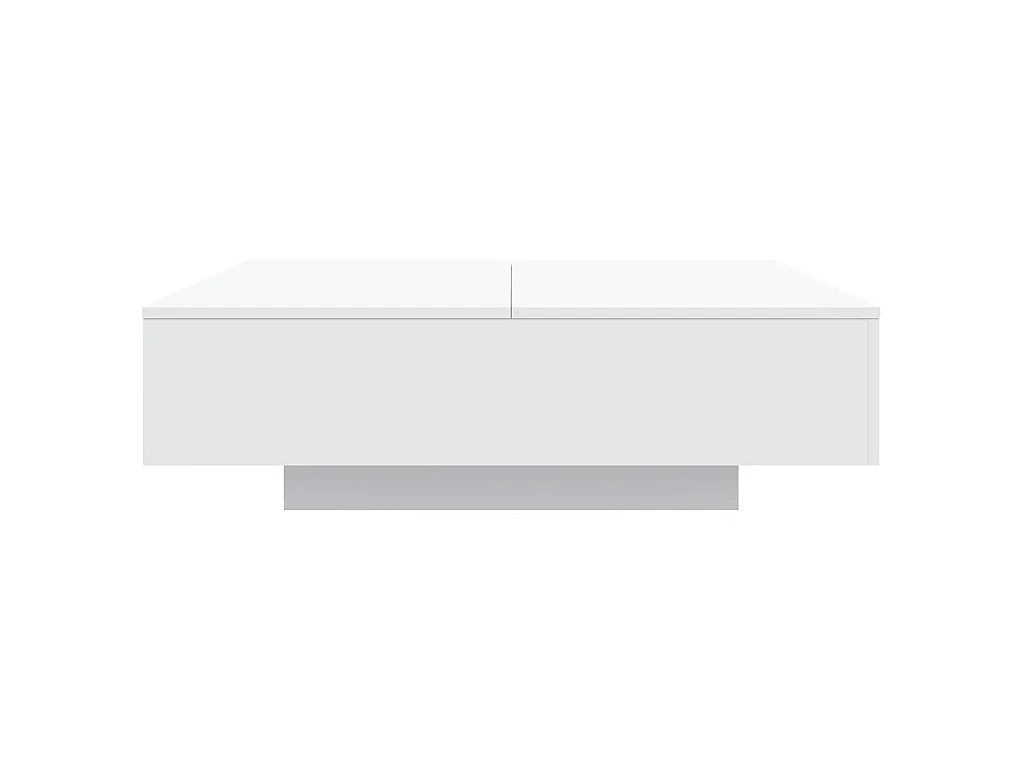 Mesa de centro de tablero de madera 100 × 100 × 31 cm