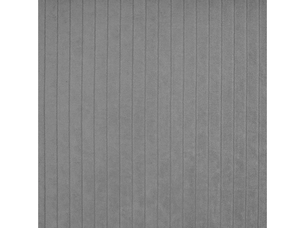 Lit continental NIRA, 140x200 cm, Tissu pelucheux, Beige