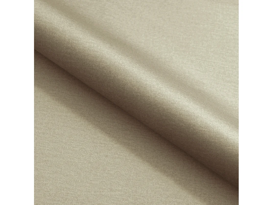 Lit continental PELLIO, 180x200 cm, Tissu velours, Couleur crème