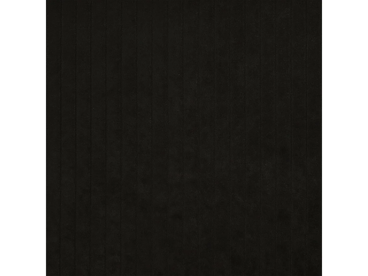 Lit continental NIRA, 180x200 cm, Tissu pelucheux, Marron
