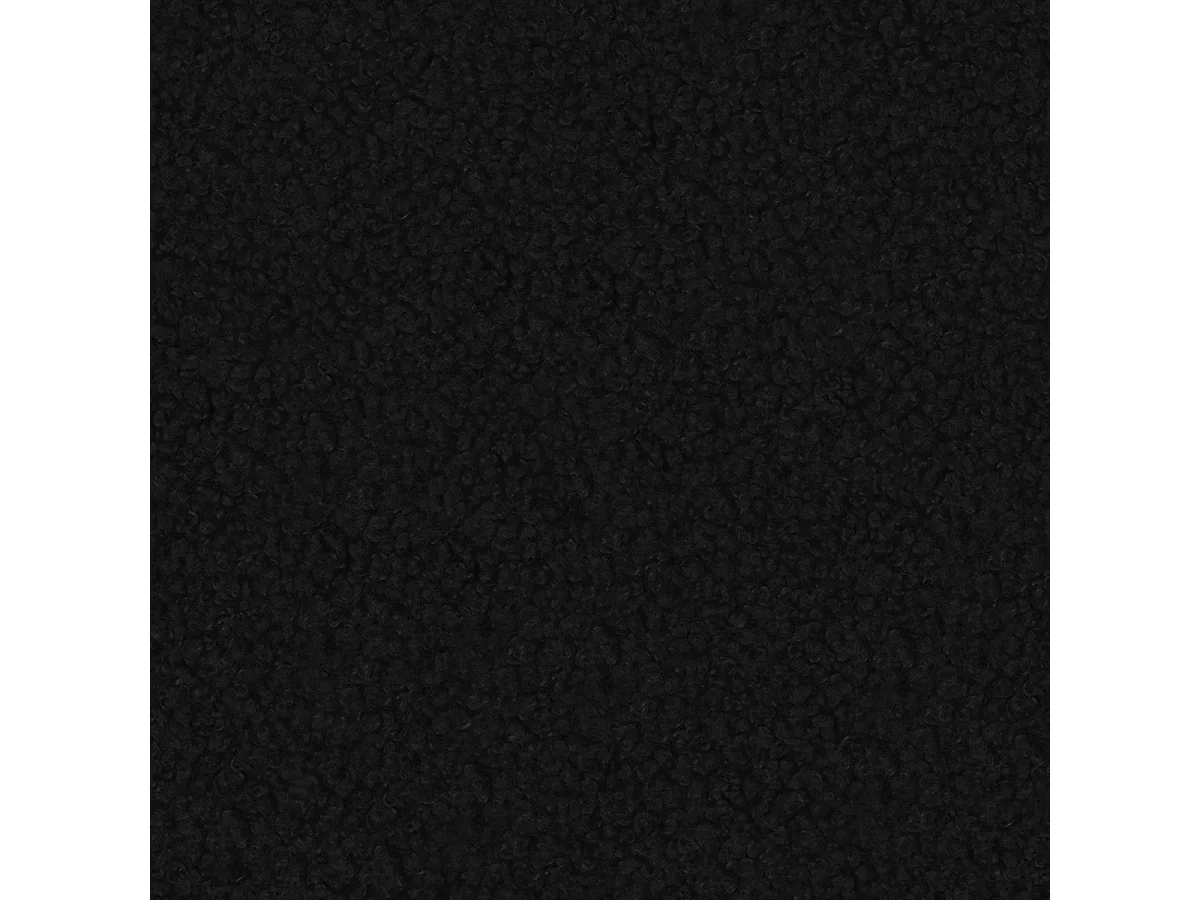 Canapé d'angle TRAMA en velours avec fonction couchage Noir