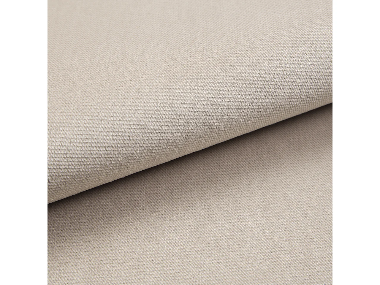 Canapé d'angle OLVERA en velours avec fonction couchage Beige