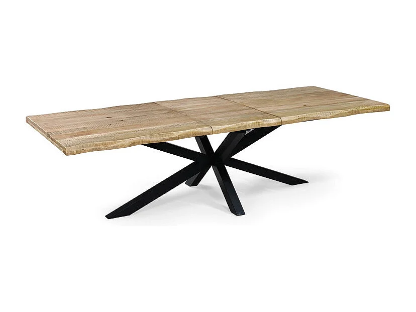 Table à manger extensible 200/240 cm manguier massif Théo
