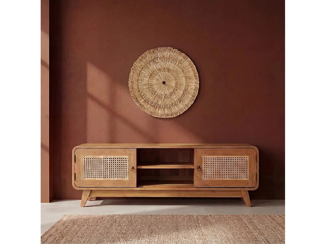 The Dune TV Cabinet - Natural