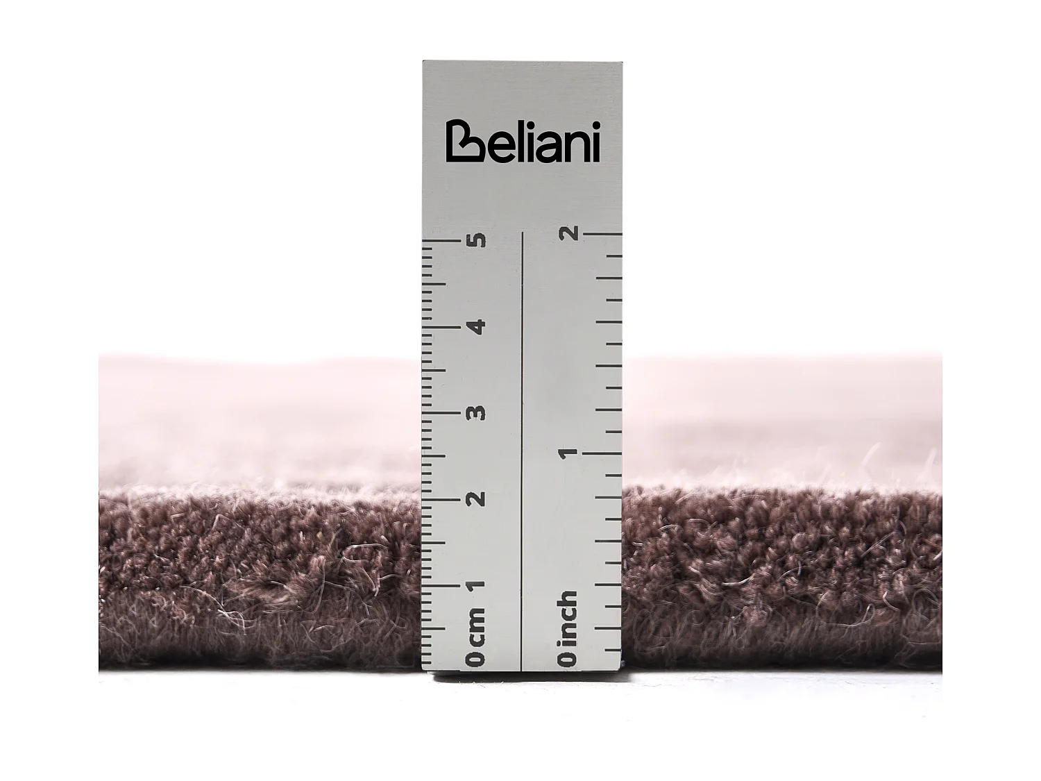 Tapis NAINITAL Marron foncé 160 x 230 cm Laine