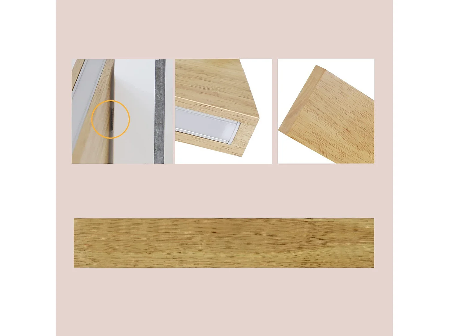 ZMH Applique LED Applique d'intérieur Applique de couloir moderne Design haut et bas