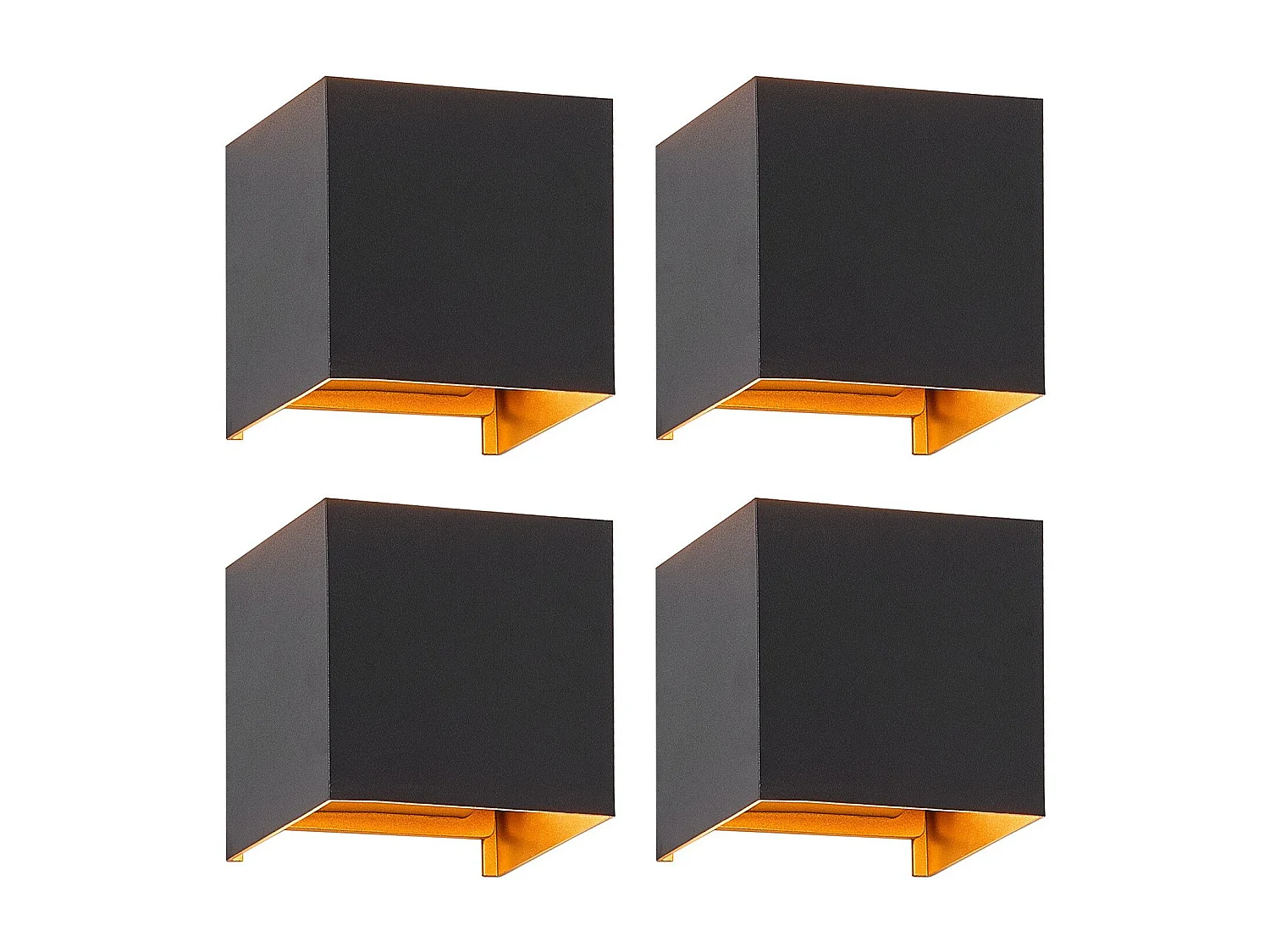 ZMH Applique  - Applique LED 4ER - Applique d'extérieur Applique d'intérieur Applique d'extérieur G9