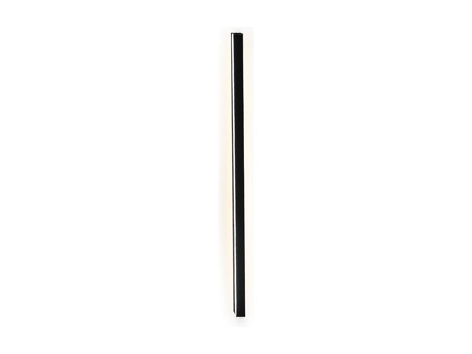 ZMH Applique murale LED intérieure noire 100CM moderne pour couloir et chambre