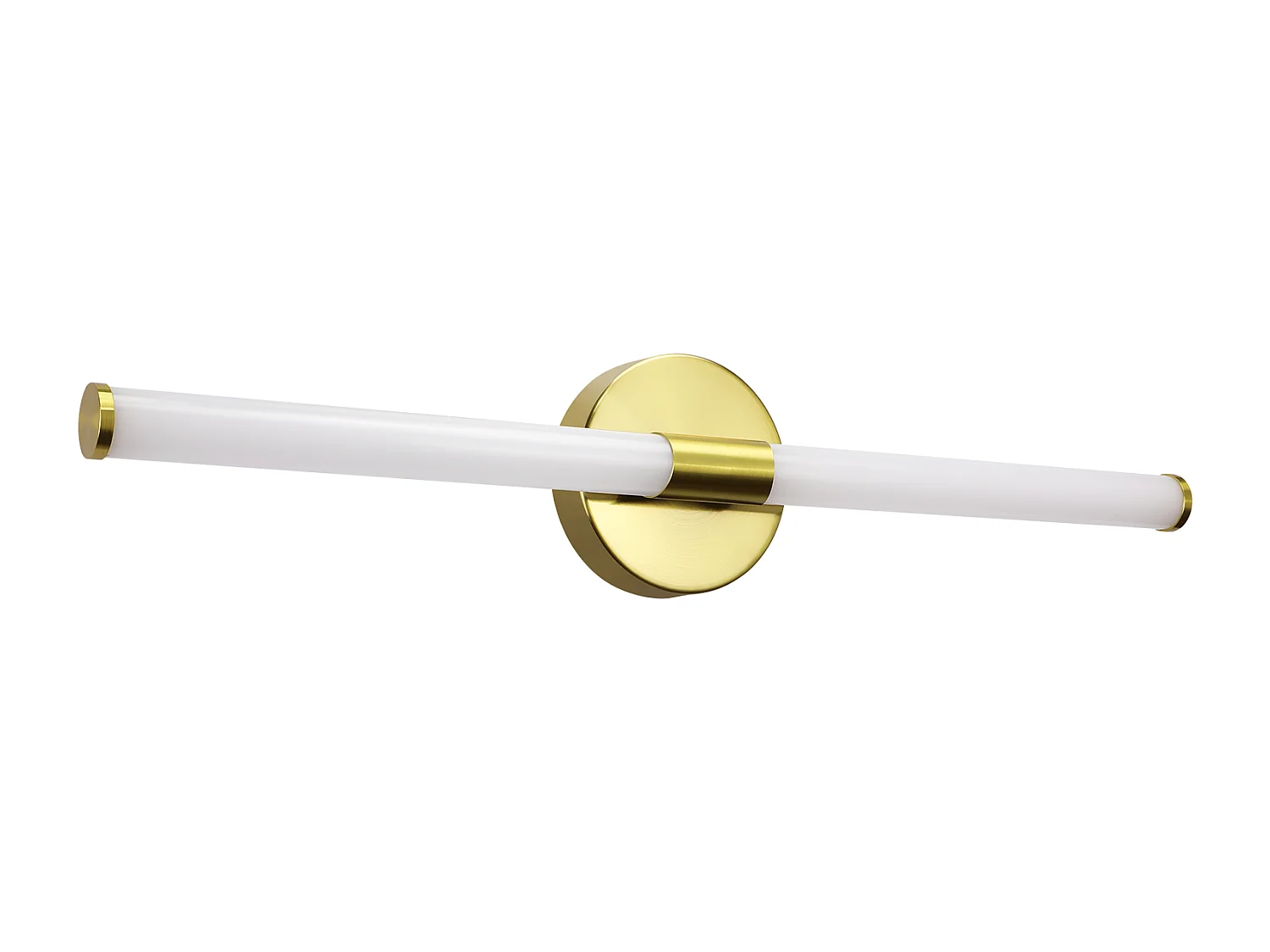 ZMH Applique murale de salle de bain dorée à LED pour miroir