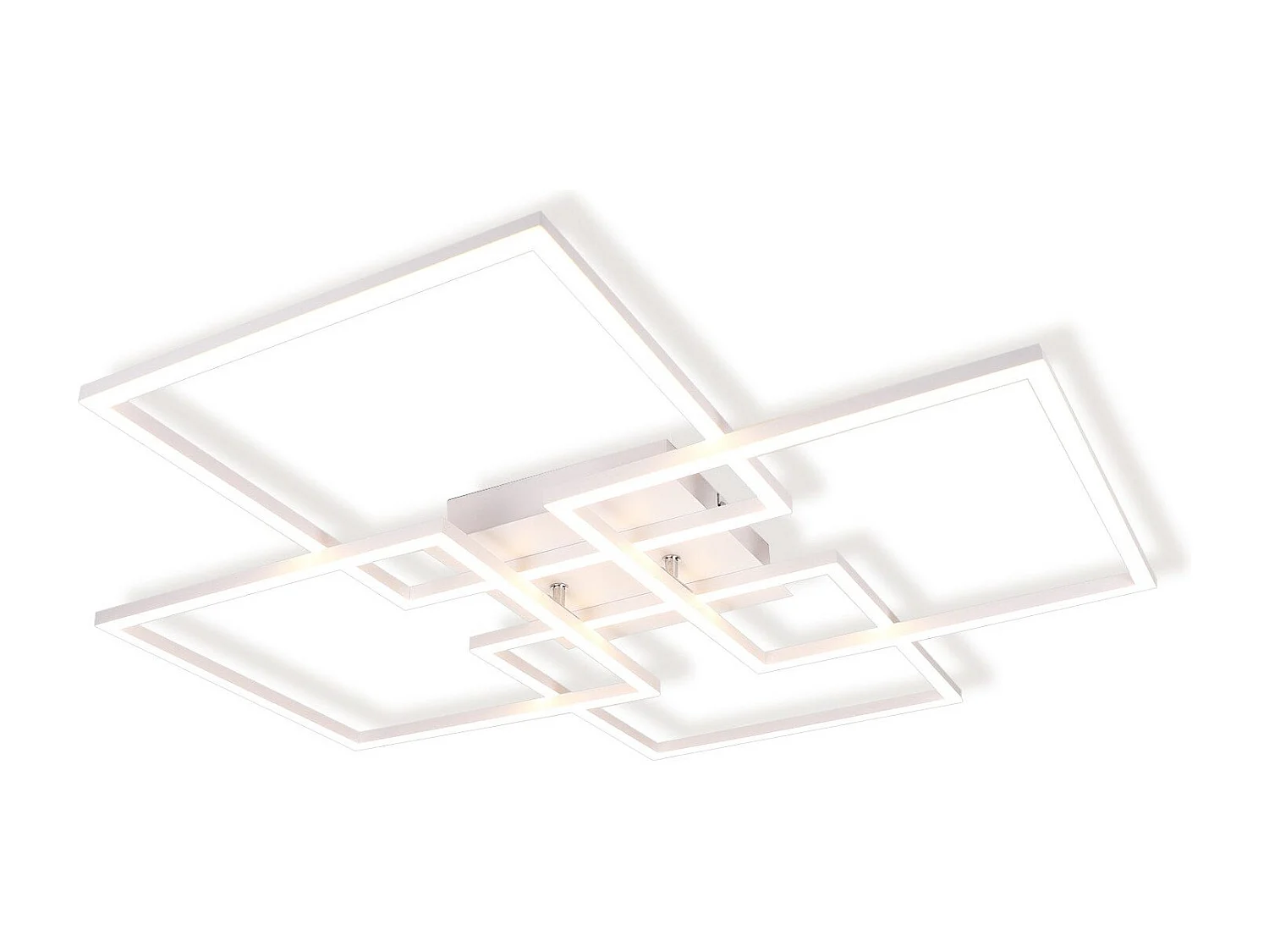 ZMH Plafonnier LED Moderne 32W avec Cadres Rectangulaires pour Salon et Chambre