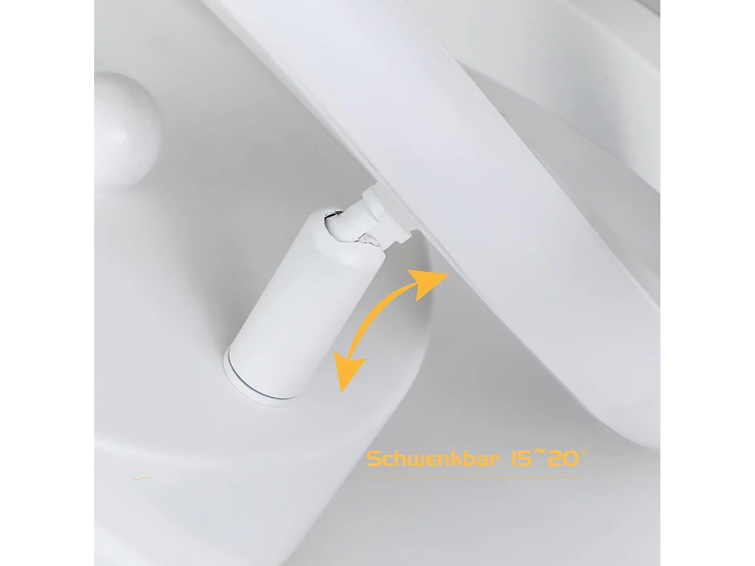 ZMH Plafonnier LED Moderne Design Blanc 25 cm pour Salon ou Chambre