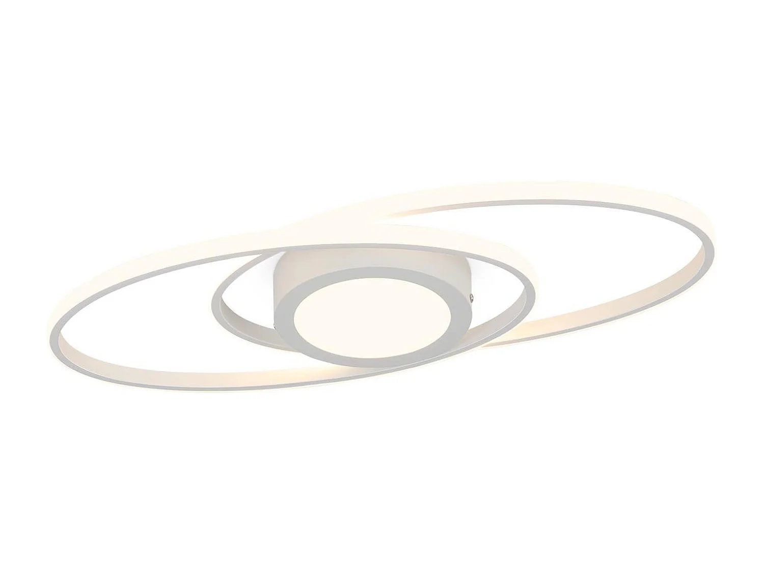ZMH Plafonnier LED  moderne à intensité variable 48 W avec télécommande pour couloir