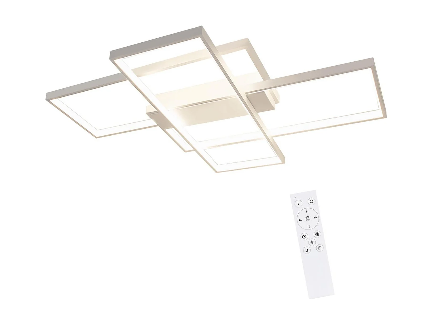 ZMH Plafonnier à LED Plafonnier à LED Applique géométrique moderne multifonctions