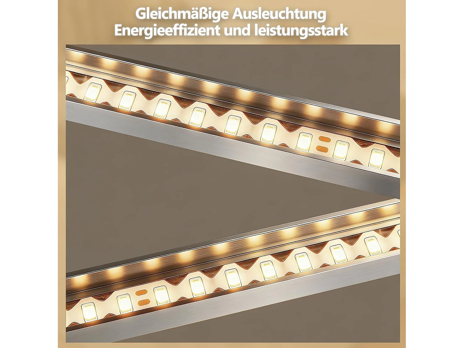 ZMH Plafonnier LED argenté 20W 3000K plafonnier salon moderne lampe de chambre pour couloir bureau