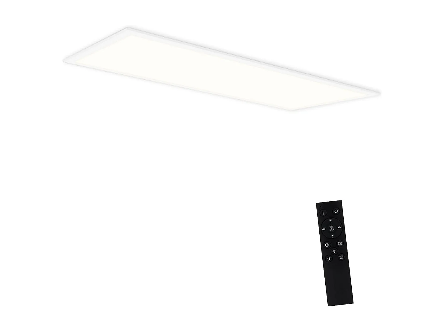 ZMH Panneau LED Design  120cm avec Variateur et Télécommande pour Éclairage Intérieur