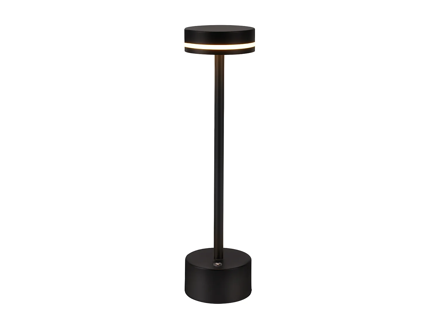 ZMH Lampe De Table LED Lampe De Chevet Noir- H.32cm （Lot de 2 ）