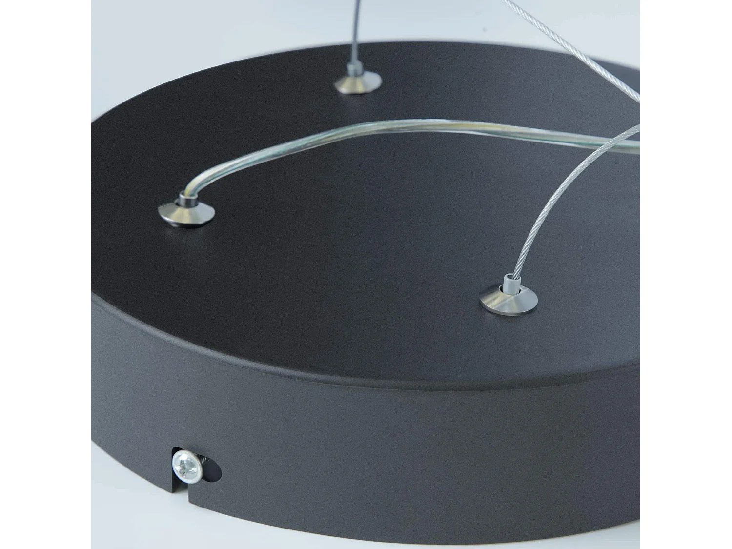 ZMH Suspension LED Lustre  hauteur réglable 62W anneau pendentif télécommandé chambre à coucher