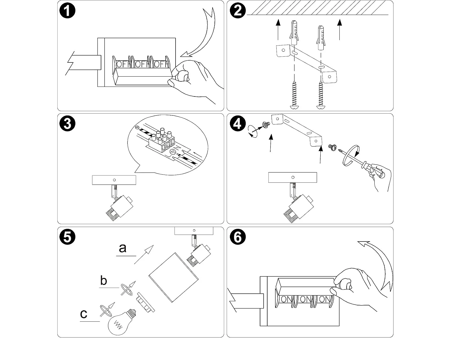 ZMH Spot en saillie Bois 1 Lumière - E14 Orientable 350° Rétro Plafonnier LED Pour Couloir Chambre Cuisine (Sans Ampoule)
