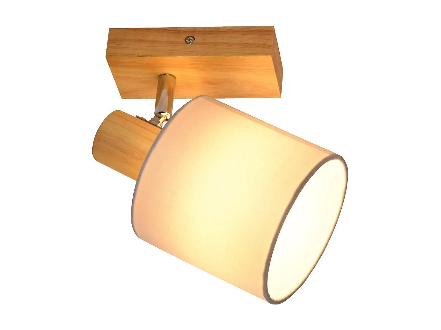 ZMH Spot Plafonnier a spots Vintage Pivotant 350° E14 pour Salon