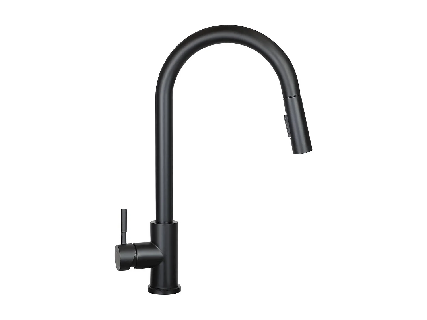 ZMH Robinet mitigeur noir douche acier inoxydable orientable à 360° extensible 2 types de douchette