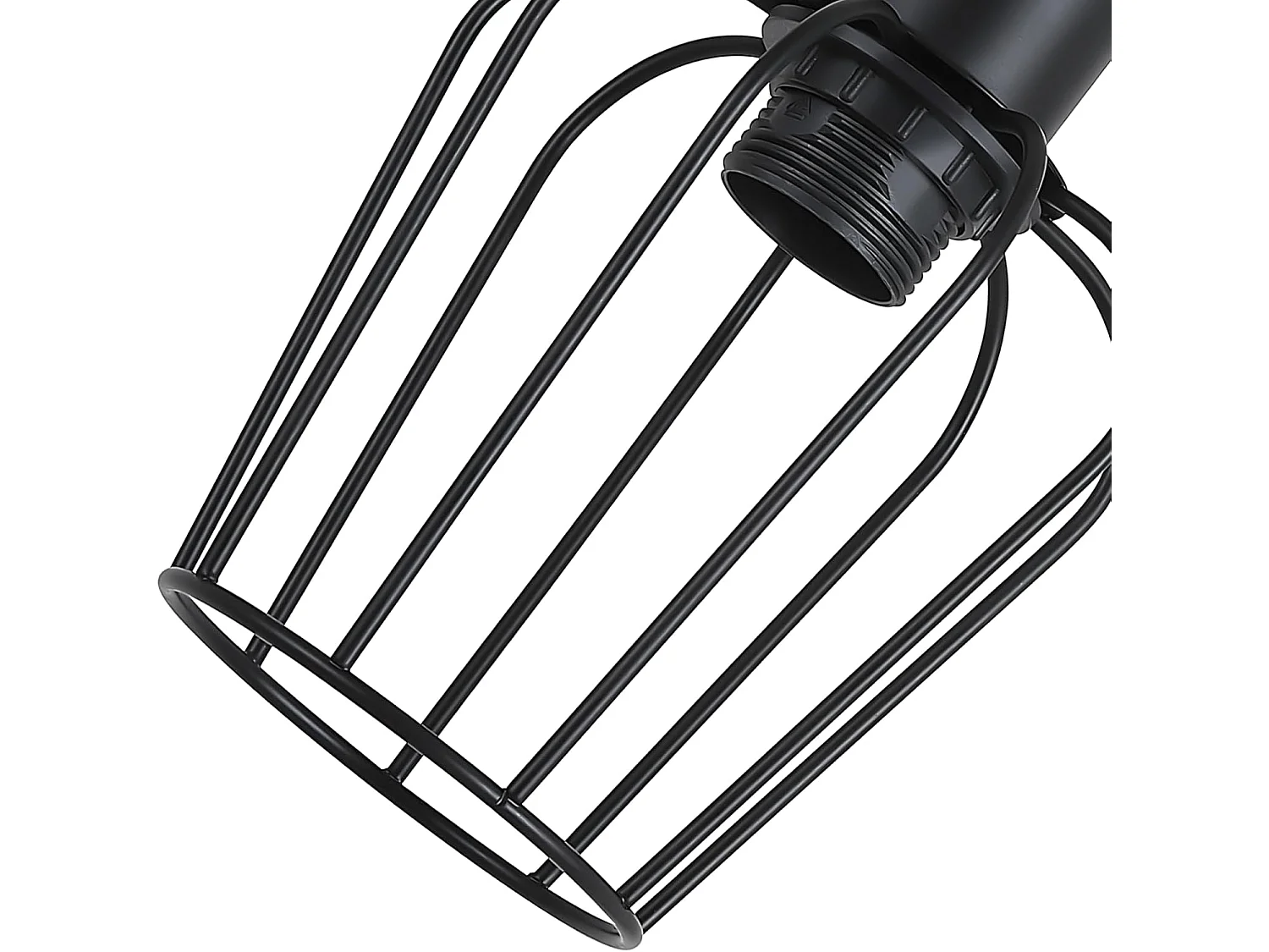 ZMH Lampadaire lampadaire en bois vintage lampe de salon noire lampadaire sur pied au design industriel en métal douille E27 146cm (sans ampoule)