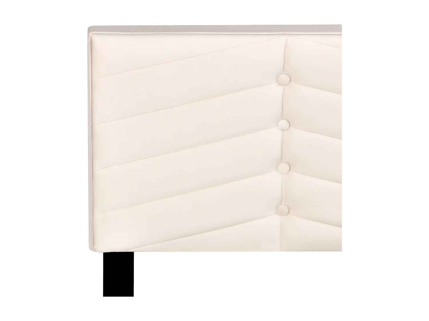Lit coffre Lit adulte Lit double 140x190 cm avec tête de lit réglable en hauteur - Sommier à lattes bois inclus - velours - beige