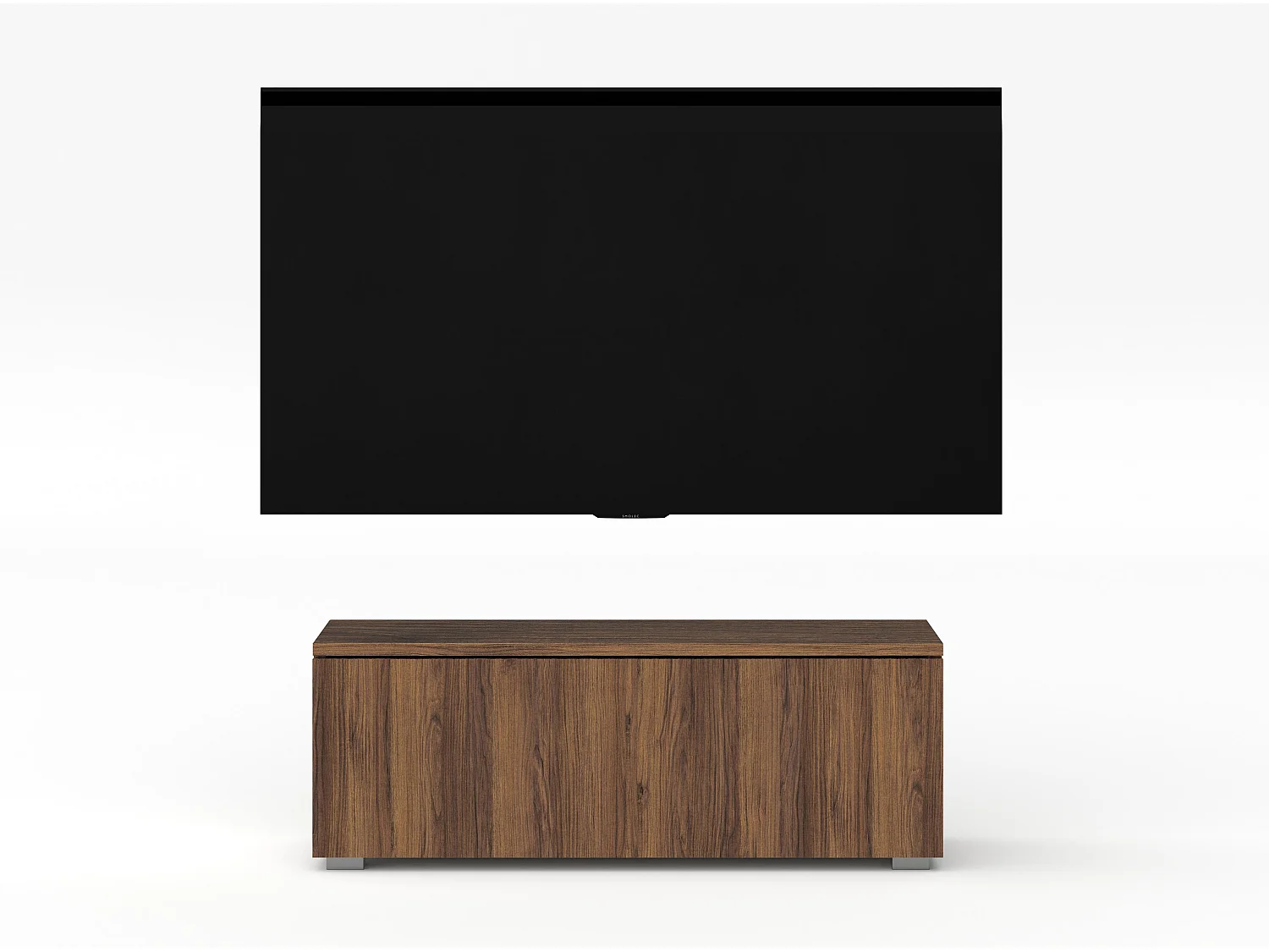 AX LIVING TV Board Loriano 100 cm – Lowboard Nussbaum Warmia