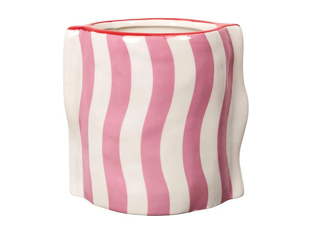 Pot à Bonbons en Céramique "Ludique" 12cm Multicolore