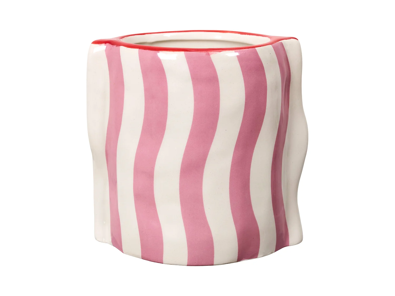 Pot à Bonbons en Céramique "Ludique" 12cm Multicolore