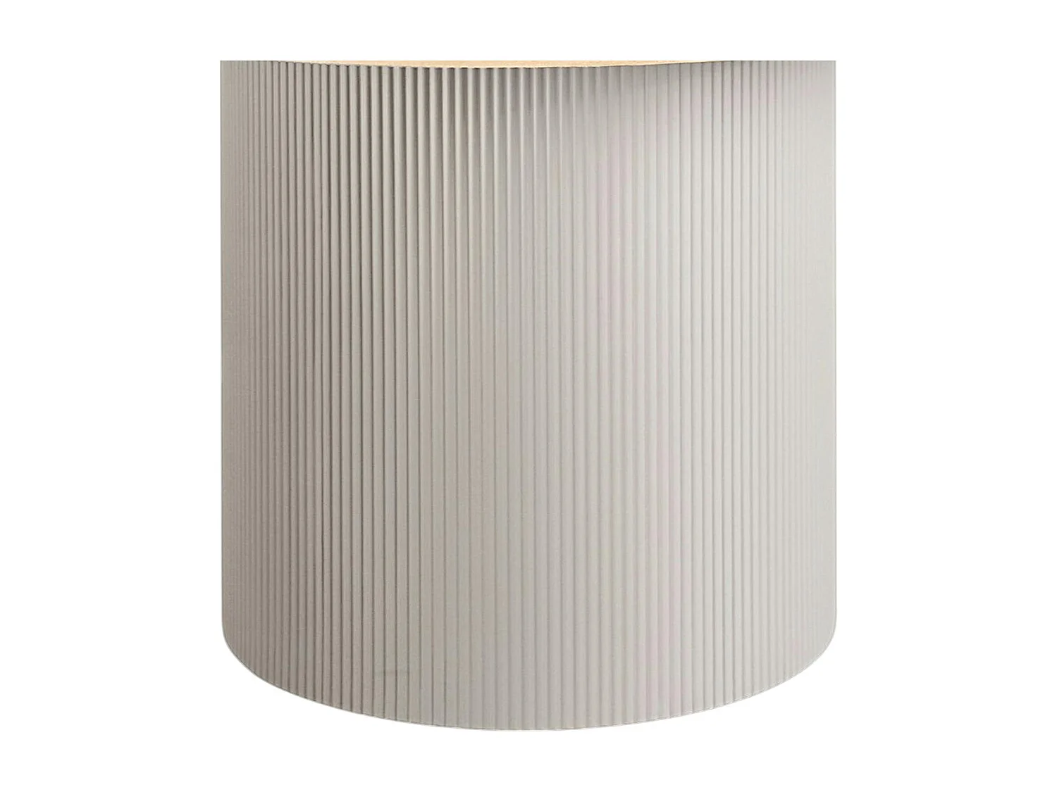 Table à manger ronde placage frêne pieds colonne ø120 cm LISBONNE