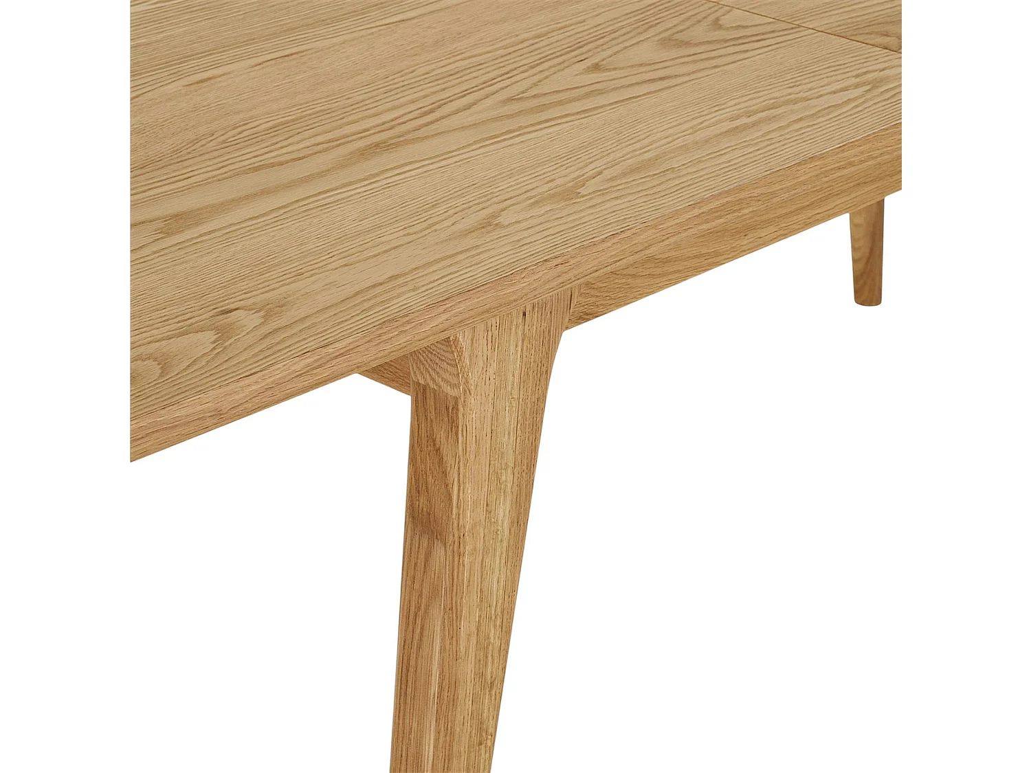 Table extensible en placage chêne clair 180-230 cm TARAZ