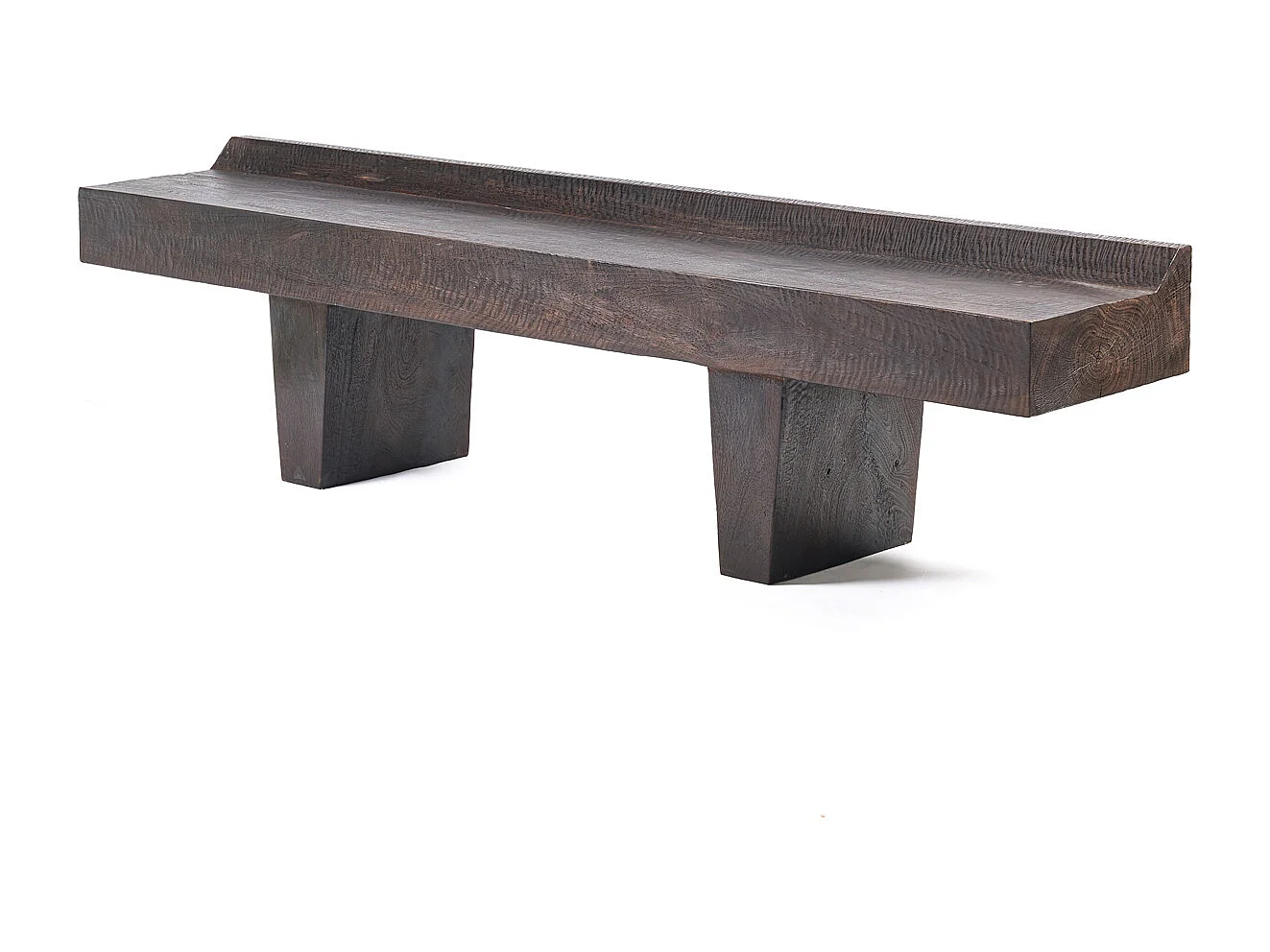 The Center Piece Bench - Dark Walnut