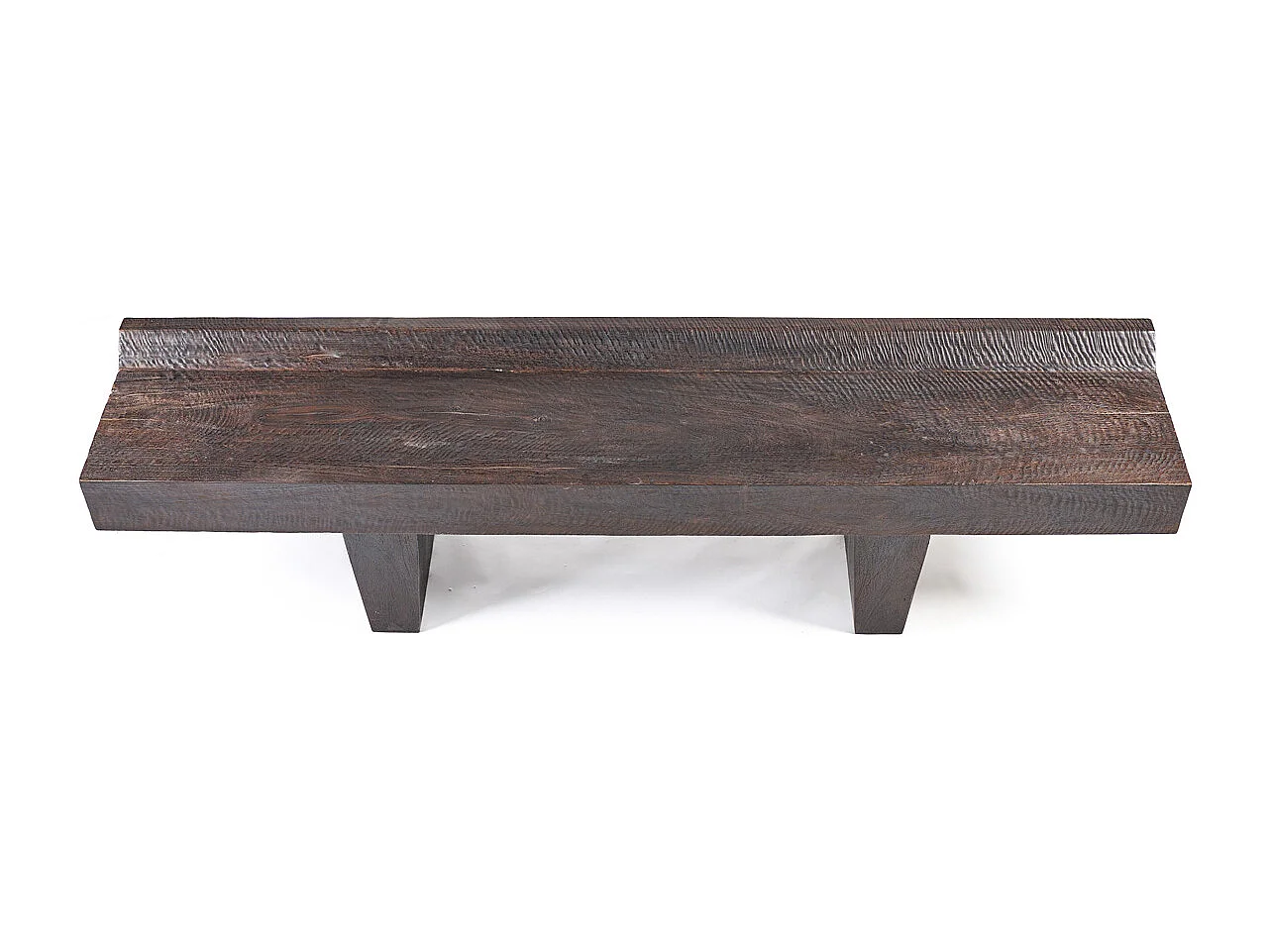 The Center Piece Bench - Dark Walnut