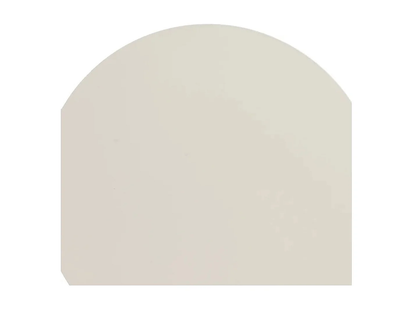 Table d'Appoint Ronde en Métal, Bout de Canapé Robuste pour Intérieur et Extérieur, coloris beige - Longueur 40 x Profondeur 40 x Hauteur 45 cm   Juanio