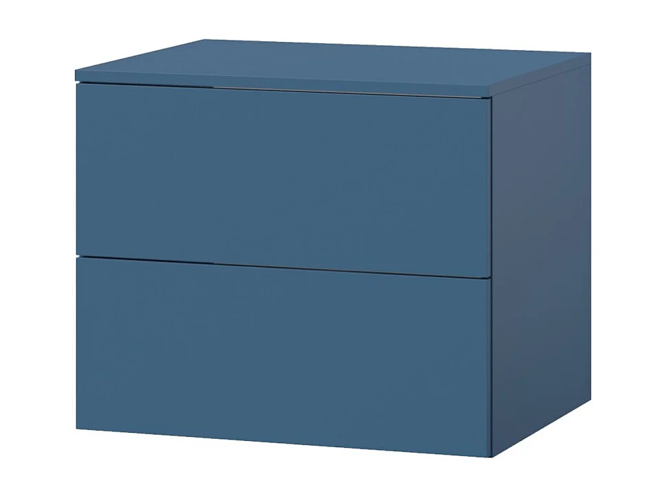 Wastafelonderkast Color 2S 60 Zeeblauw