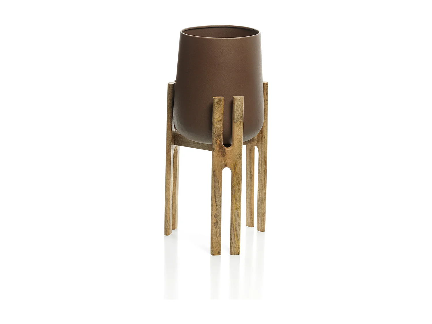 Le Cache-Pot Forked Root - Brun Naturel - M