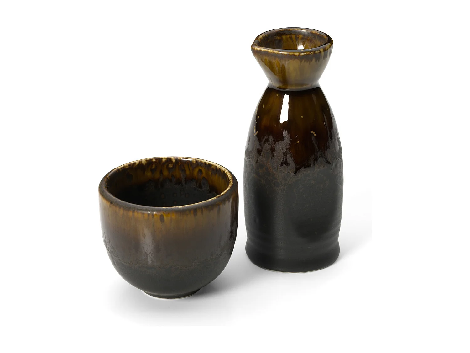 La Carafe À Saké Merapi - Brun