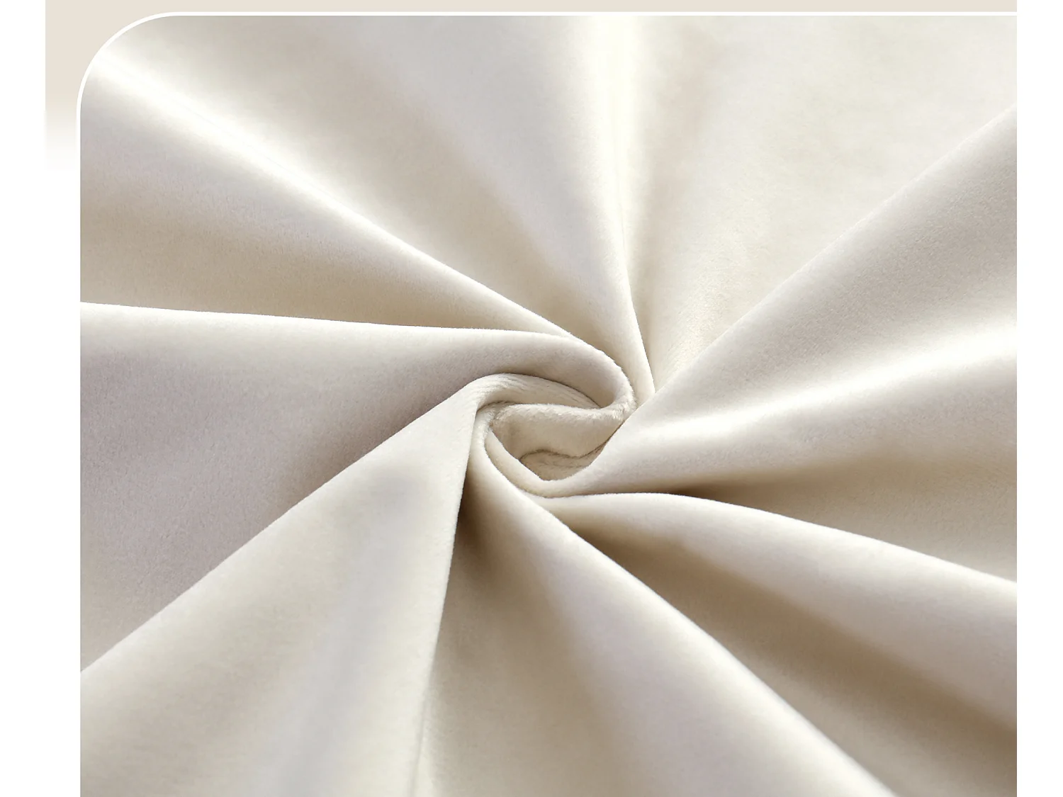 Lit coffre rembourré 180 x 200 cm - avec sommier à lattes - Velours - Beige (Matelas non inclus)