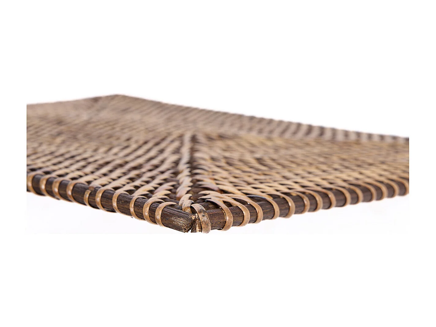 Set De Table Rectangulaire Colonial - Brun Naturel