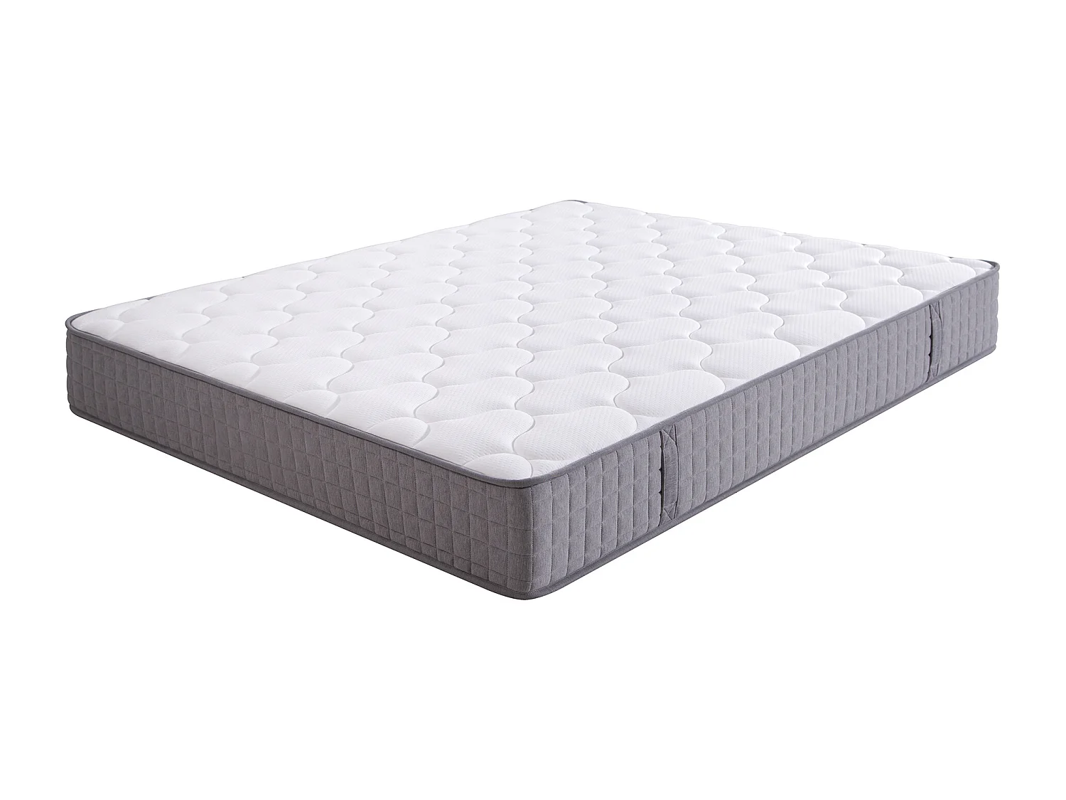 Lit coffre rembourré enfant - 140 x 200 cm - avec sommier à lattes + tête de lit - velours - beige(avec matelas)