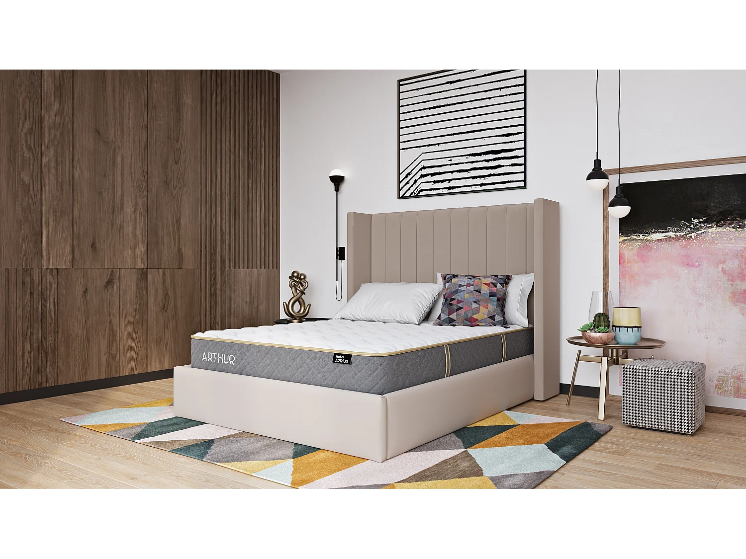 Arthur Sleep Hotel Arthur 1000 Mattress - Medium Firm - Small Double