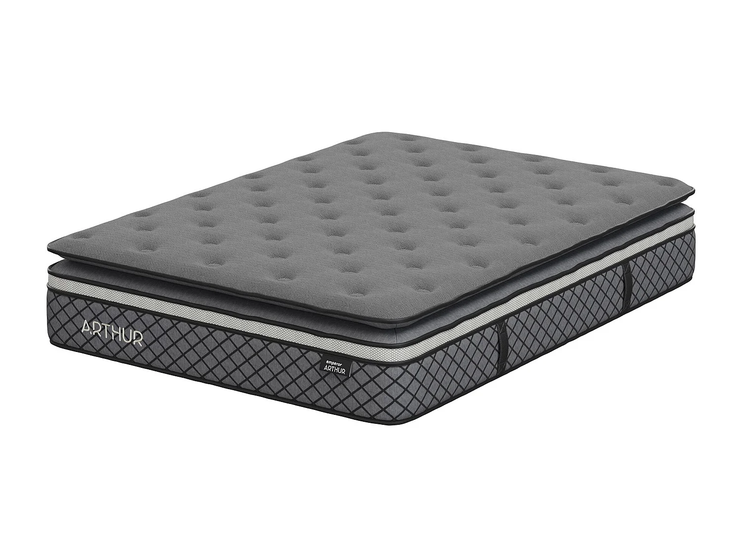 Arthur Sleep Emperor Arthur Medium Firm Hybrid Mattress - Double