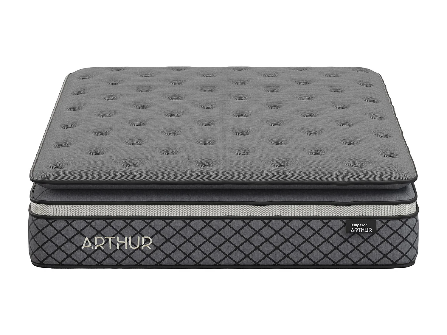 Arthur Sleep Emperor Arthur Medium Firm Hybrid Mattress - Double