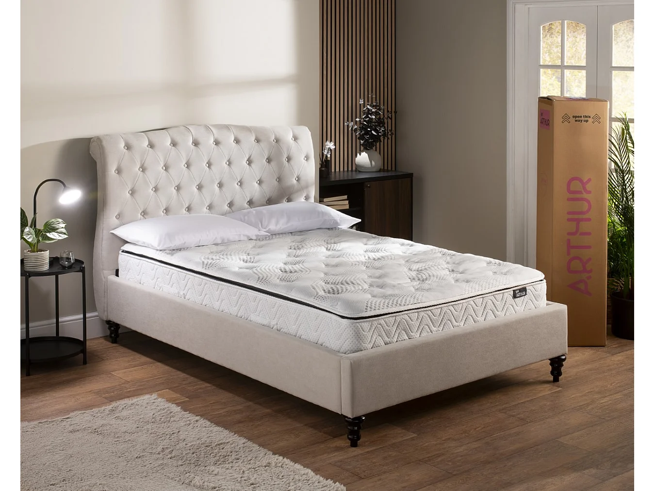 Arthur Sleep Gel 1500 Hybrid Mattress - Medium - King