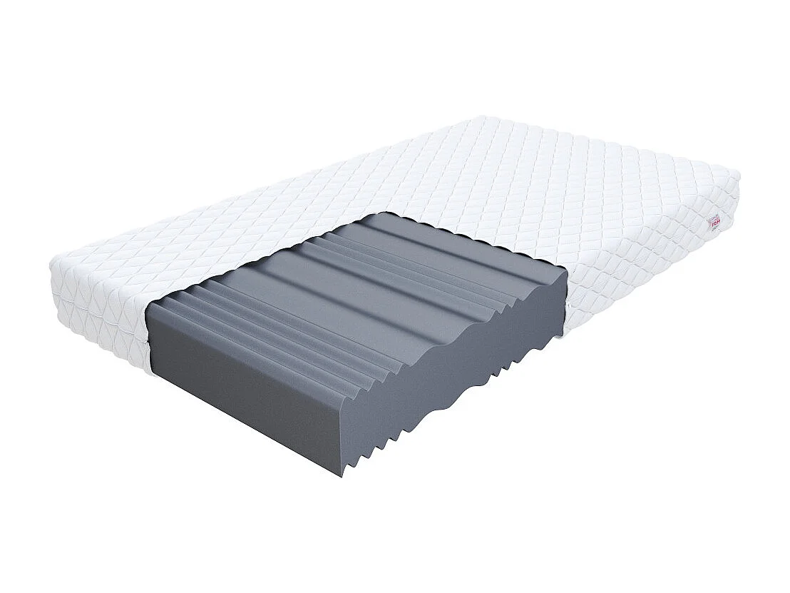 Matelas LIVIA MAX  - 21cm - Mousse polyuréthane T25  160 x 200 cm cm
