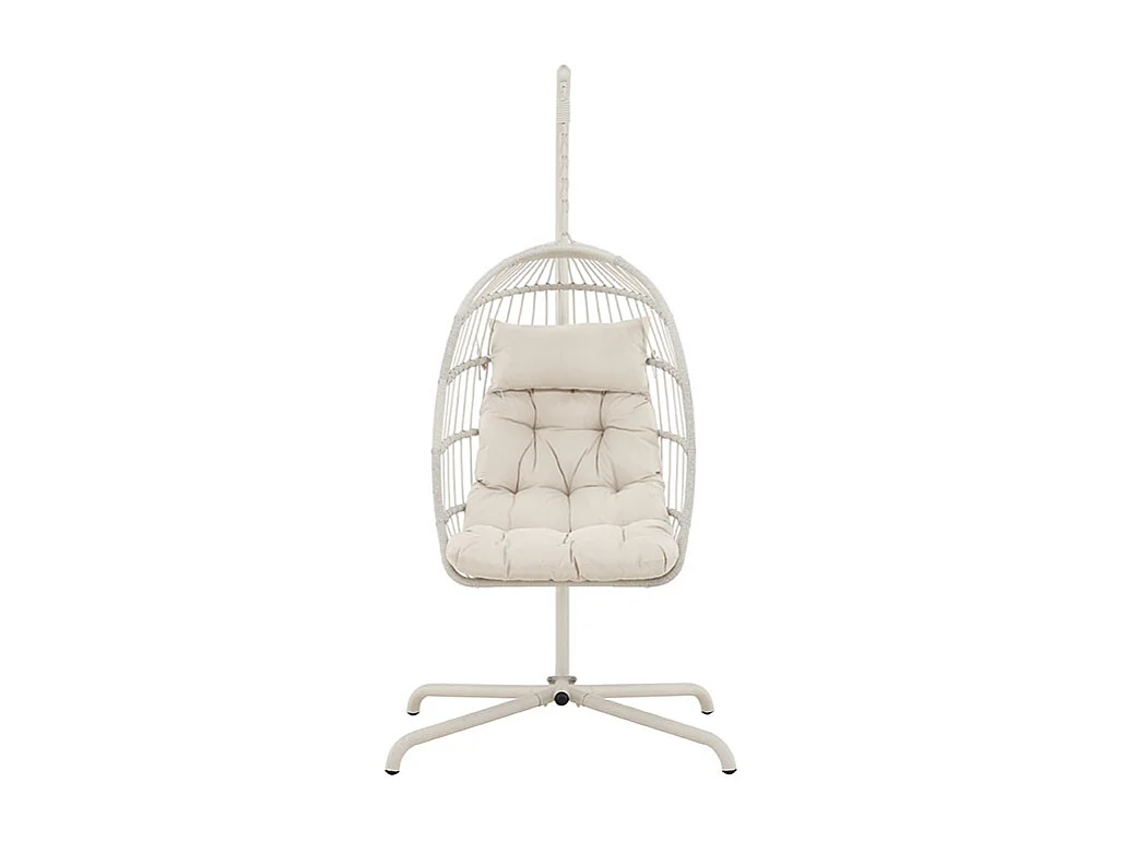 Fauteuil Suspendu "Trezza" 198cm Beige